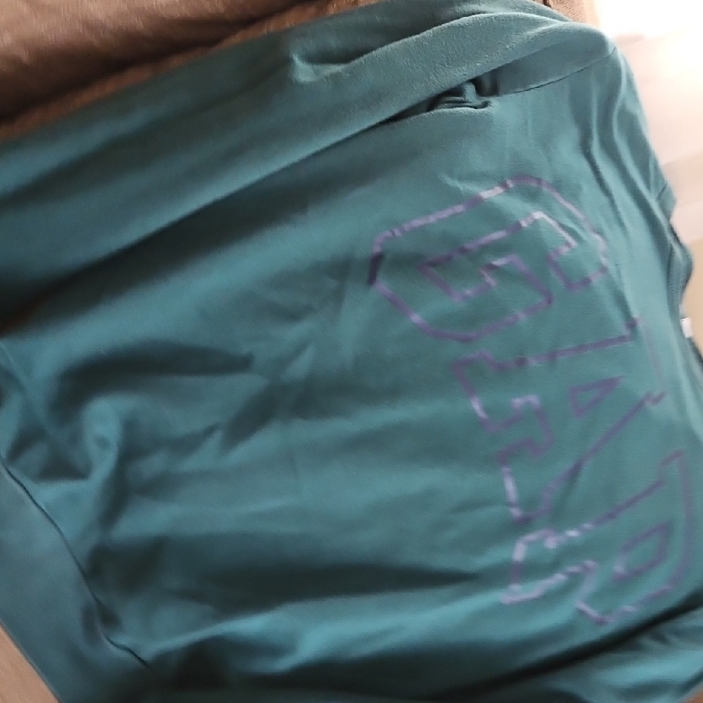 GAP Teal Bag with Purple Accent